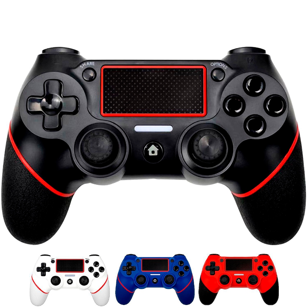Controle compatível com Ps4 Sem Fio Joystick com Cabo Carregável