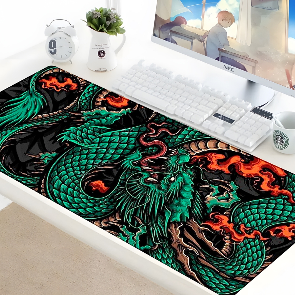 Mouse Pad Gamer Orientais Vários Modelos Populares Setup Borda