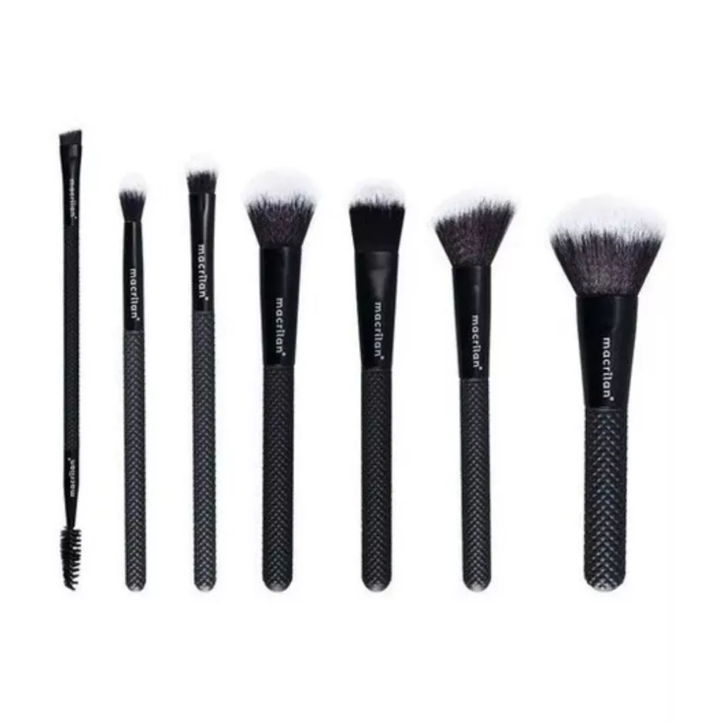 Kit 7 Pinceis Profissionais Mcrilan