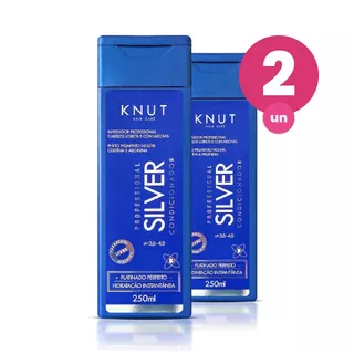 Kit 2 Condicionador Knut Silver Cisteine 250ml em Oferta na Shopee