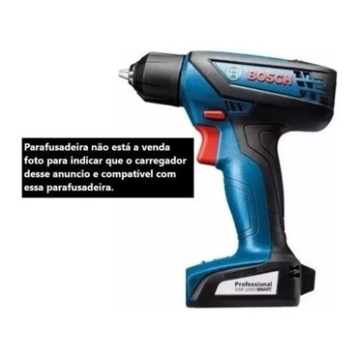FFAR1 Carregador Para Parafusadeira GSR1000 Smart Modelo 3 601 JF4 0E2