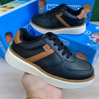 Tênis Infantil Menino Molekinho Casual Confortável Estilo em Oferta na Shopee