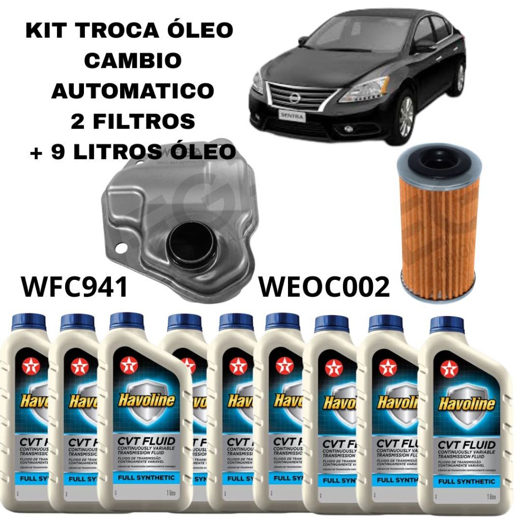 KIT FILTRO CAMBIO AUTOMATICO OLIO PER SUBARU LEGACY 1.8 4WD DAL 1989