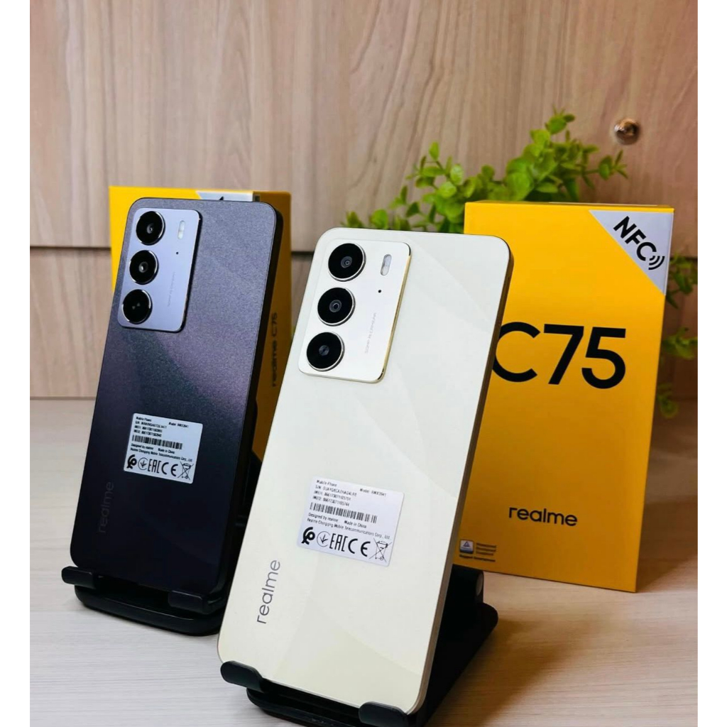 REALME C75 8GB 256GB – Ultra resistente Tela 90Hz Câmera 50MP Bateria ...