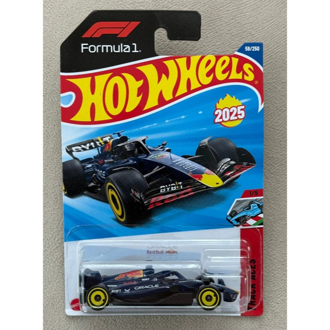 Hot Wheels Formula 1 2025 (Red Bull, Williams e Mercedes AMG