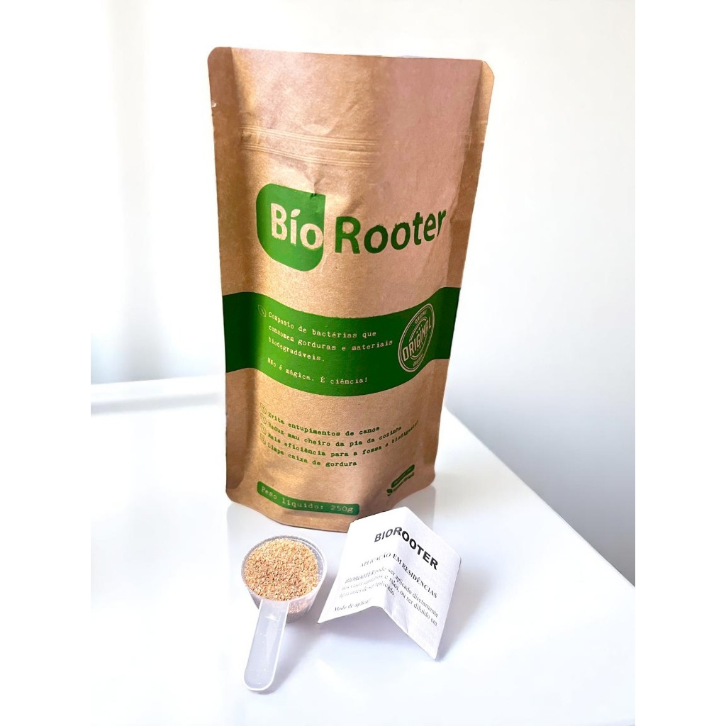 Biorooter 250gr - Limpa Caixa Gordura e Fossa | Shopee Brasil