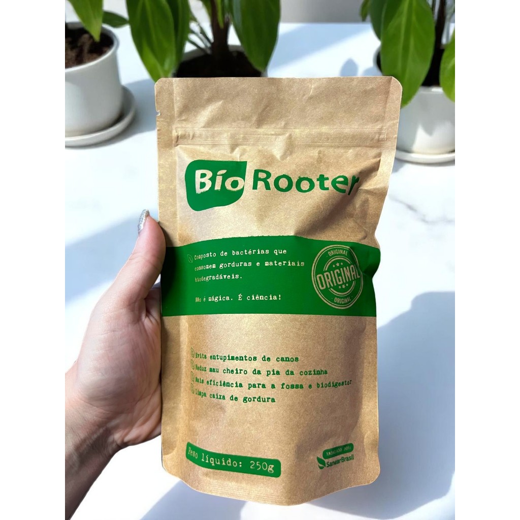 Biorooter 250gr - Limpa Caixa Gordura e Fossa | Shopee Brasil
