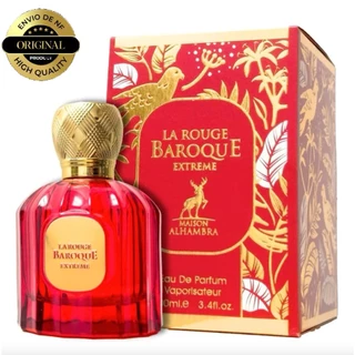 Perfume Árabe 100% Original Feminino La Rouge Baroque Extreme Maison Alhambra EDP 100ml Parfum em Oferta na Shopee