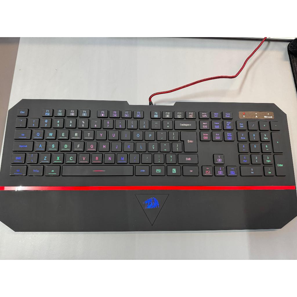 Teclado Karura 2 Preto/Branco RGB (Recondicionado)