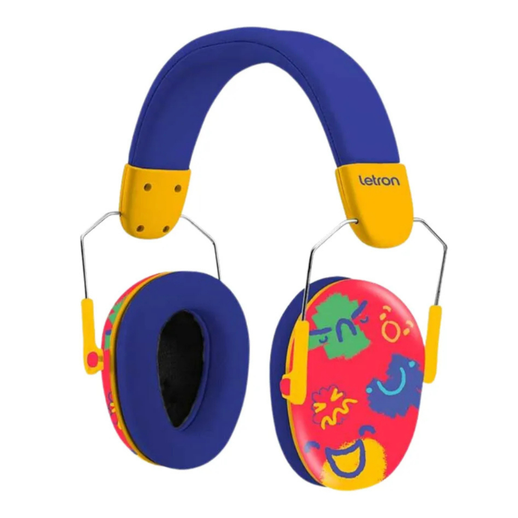Abafador de Ruídos Infantil Autismo Autista Letron Color Joy