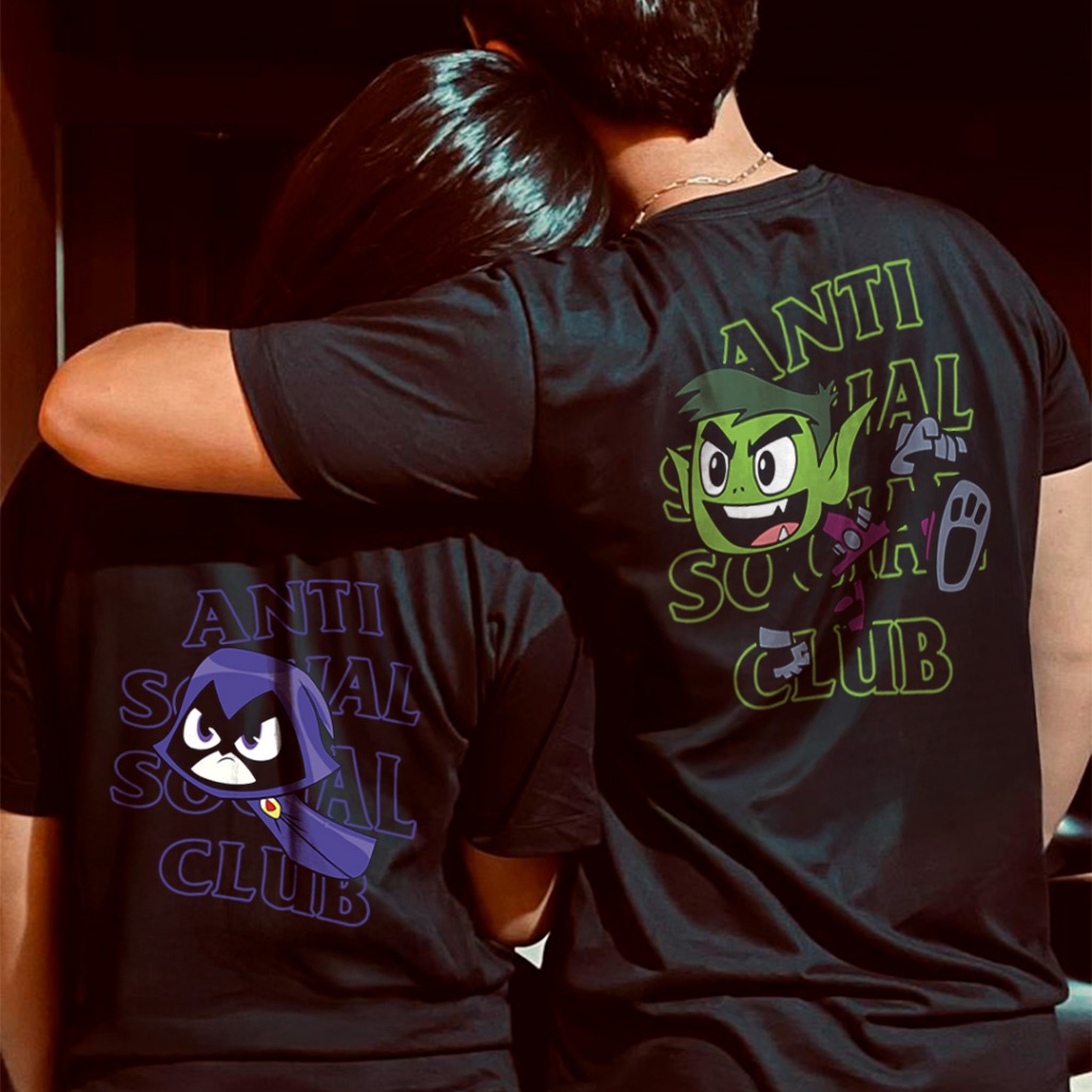 Kit Camiseta Casal Mutano & Ravena Anti Club | Shopee Brasil