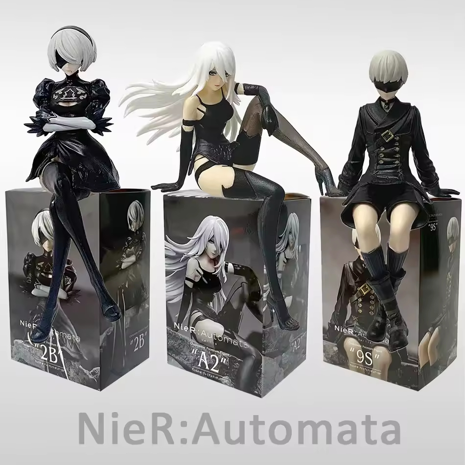 2B A2 e 9S Nier:Automata 15 cm Action Figure | Shopee Brasil