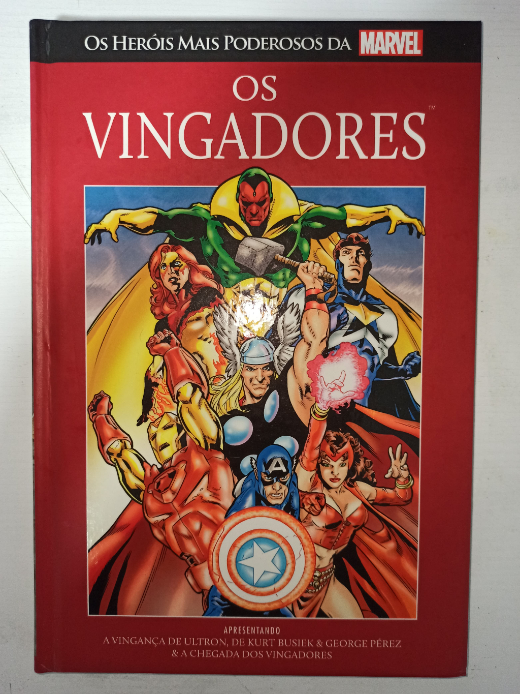 Os Vingadores, Os Heróis Mais Poderosos da Marvel Vol. 1 ( Coleção Capa ...