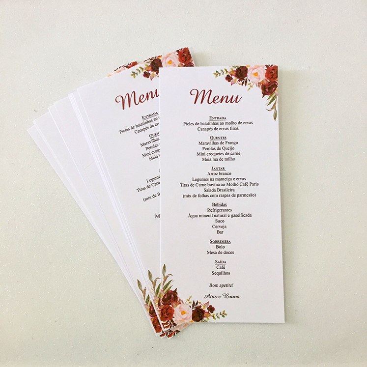 Menu de mesa | Shopee Brasil