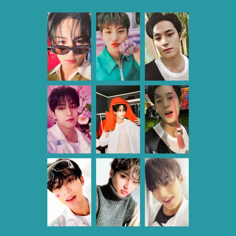 Photocard Seventeen Scan Fanmade Mingyu - Kit com 9 | Shopee Brasil