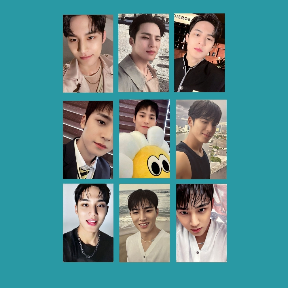 Photocard Seventeen Scan Fanmade Mingyu - Kit com 9 | Shopee Brasil