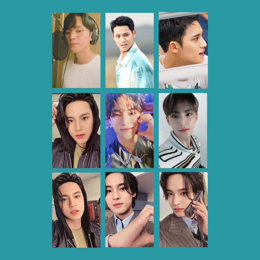 Photocard Seventeen Scan Fanmade Mingyu - Kit com 9 | Shopee Brasil
