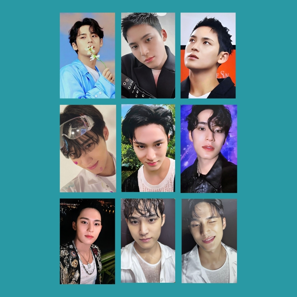 Photocard Seventeen Scan Fanmade Mingyu - Kit com 9 | Shopee Brasil