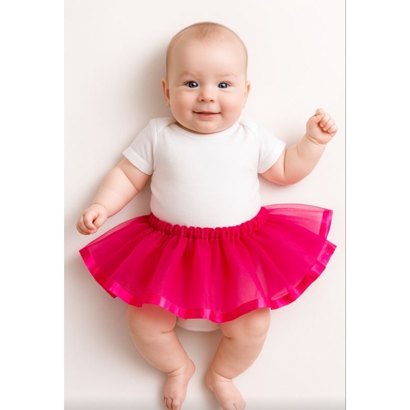 Com Saia Tutu Legging Saia Infantil Saia Tule Bebê Para Body