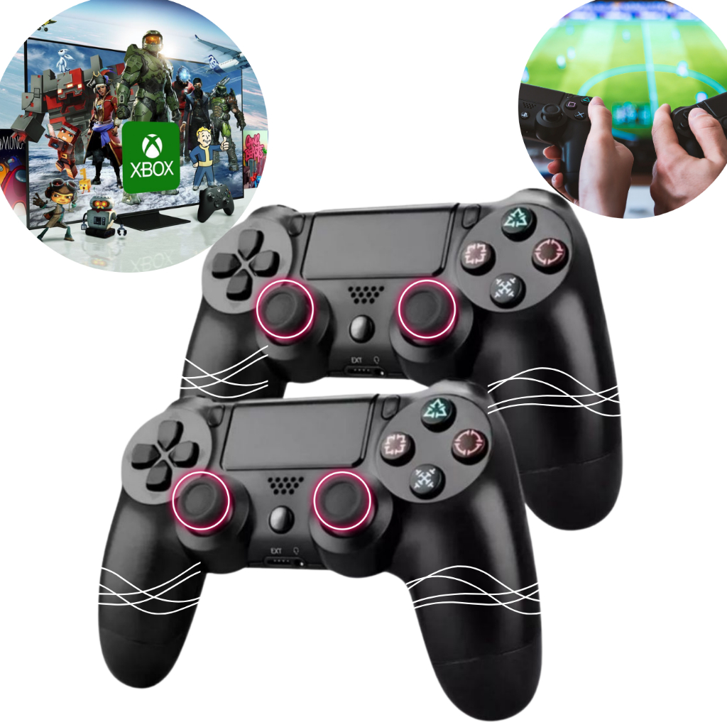 Kit 2 Controles Para Tv Samsung Gaming Hub Xbox Game Pass