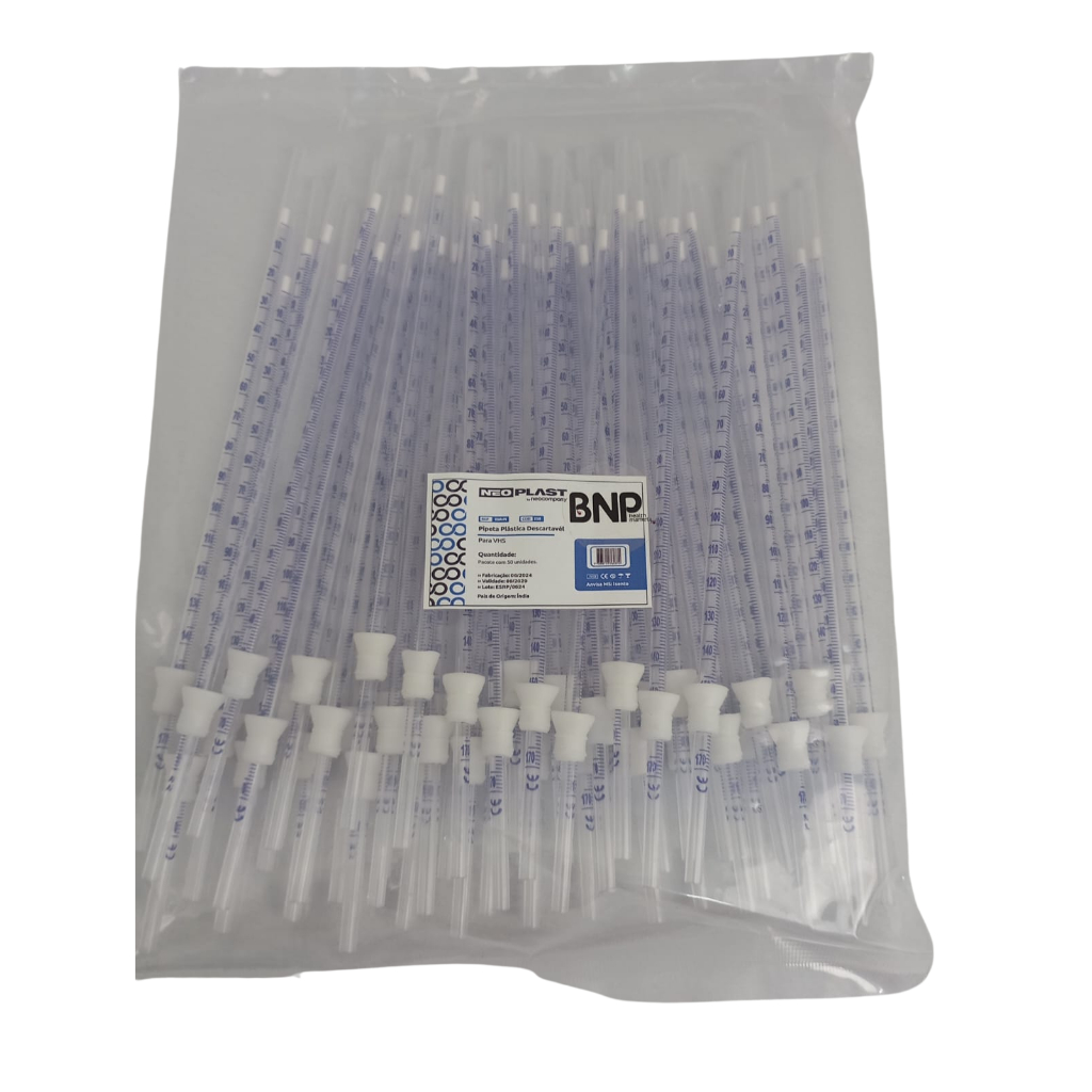 ESR-PI-PIPETA PLASTICA DESCARTAVEL C BULBO PARA VHS COM 50 UN. | Shopee ...