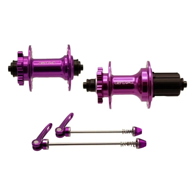 Par De Cubo Gta Barulhento Cassete K7 36furos Bike Mtb Cores