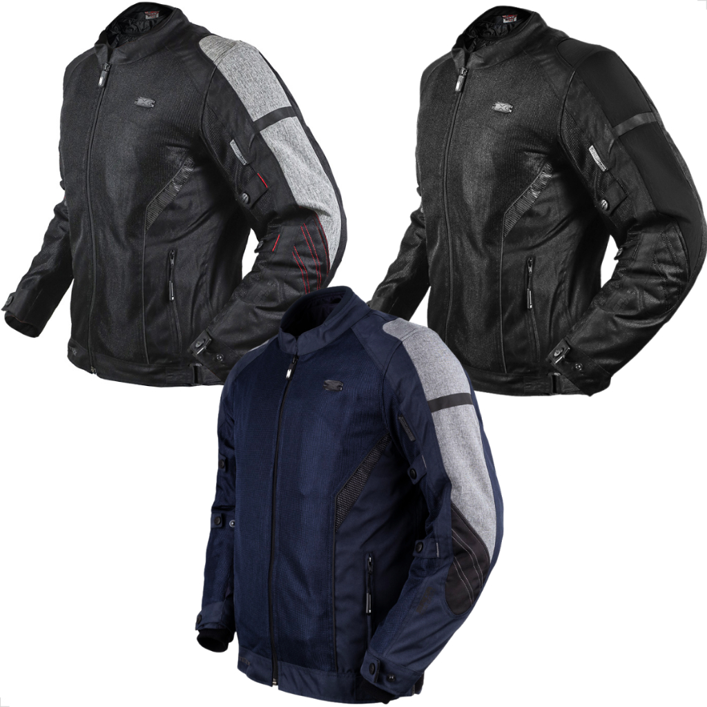 Jaqueta TEXX de Moto Saga Four Season V2 Jaqueta Versátil para Todas as Estações Forros Removíveis