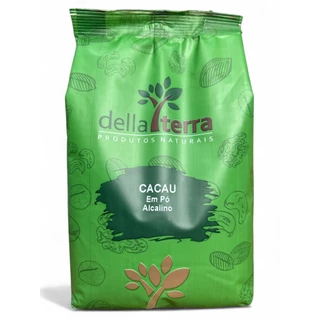 Cacau em Pó Alcalino 700g - Della Terra em Oferta na Shopee