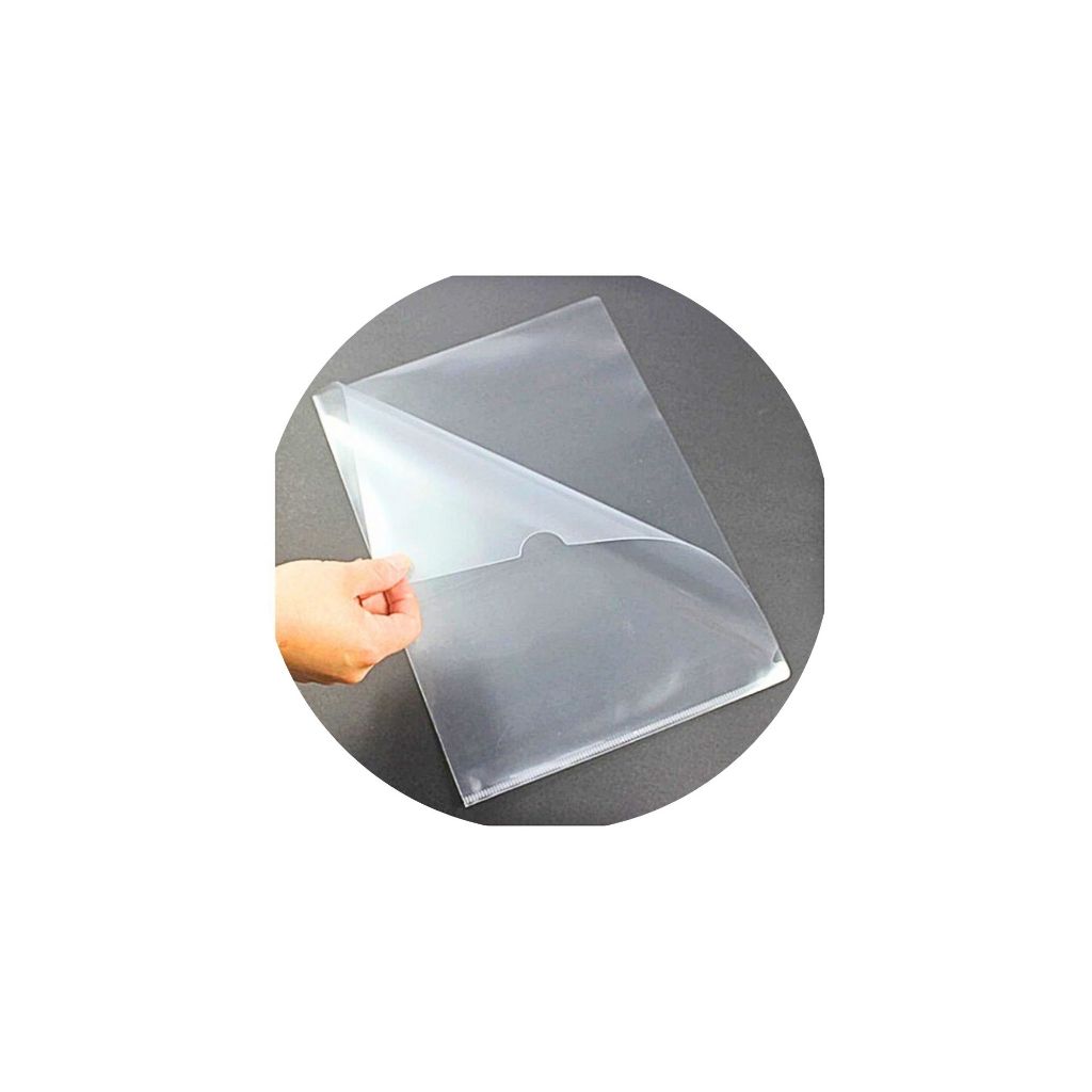 PASTA L TRANSPARENTE A4 30 UND - POLIBRAS | Shopee Brasil