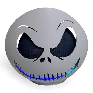 Suporte Alexa Jack Skellington para Amazon Echo Dot 4° e 5° geração.