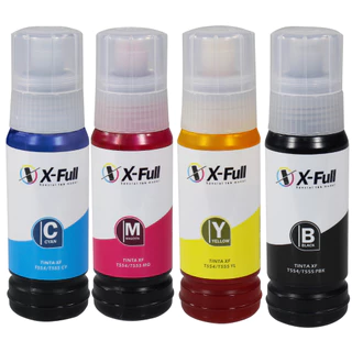 Tinta Compatível Para Uso em Epson T544 544 L1110/l3110/l3150/l3160/l3250 L4160 X-FULL