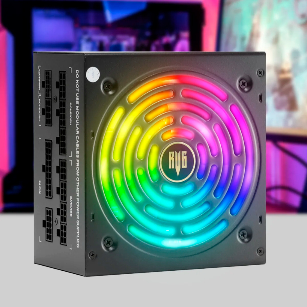 Fonte 80 Plus Gold 1000w Pc Modular Gamer Pfc Ativo 127/220v