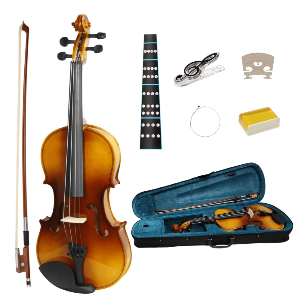 5 Cordini Per Cordiera Violino 3/4 E 4/4 - Nylon Con Connettore Ottone - Accessori Per Violino - Foto 3