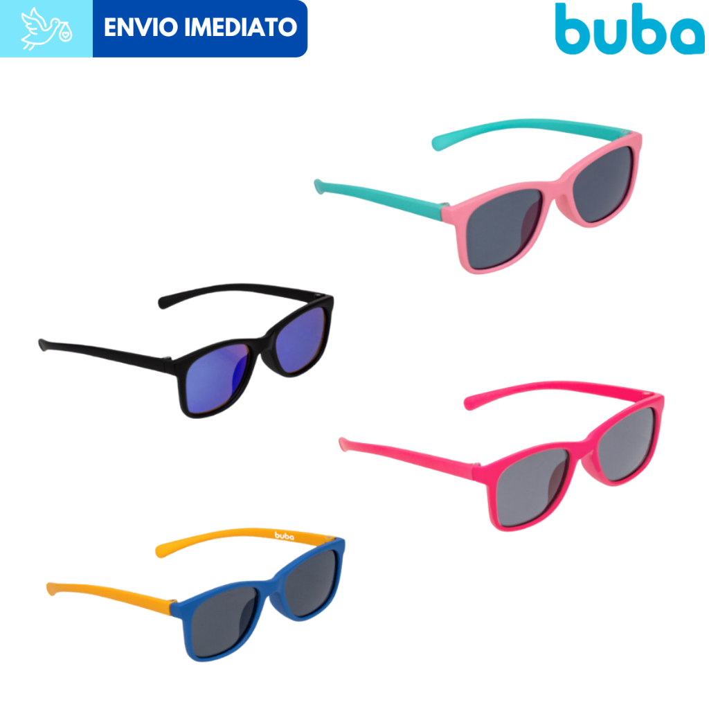 Óculos de Sol Infantil Buba Não Quebra Flexível 3 à 5 anos | Shopee Brasil