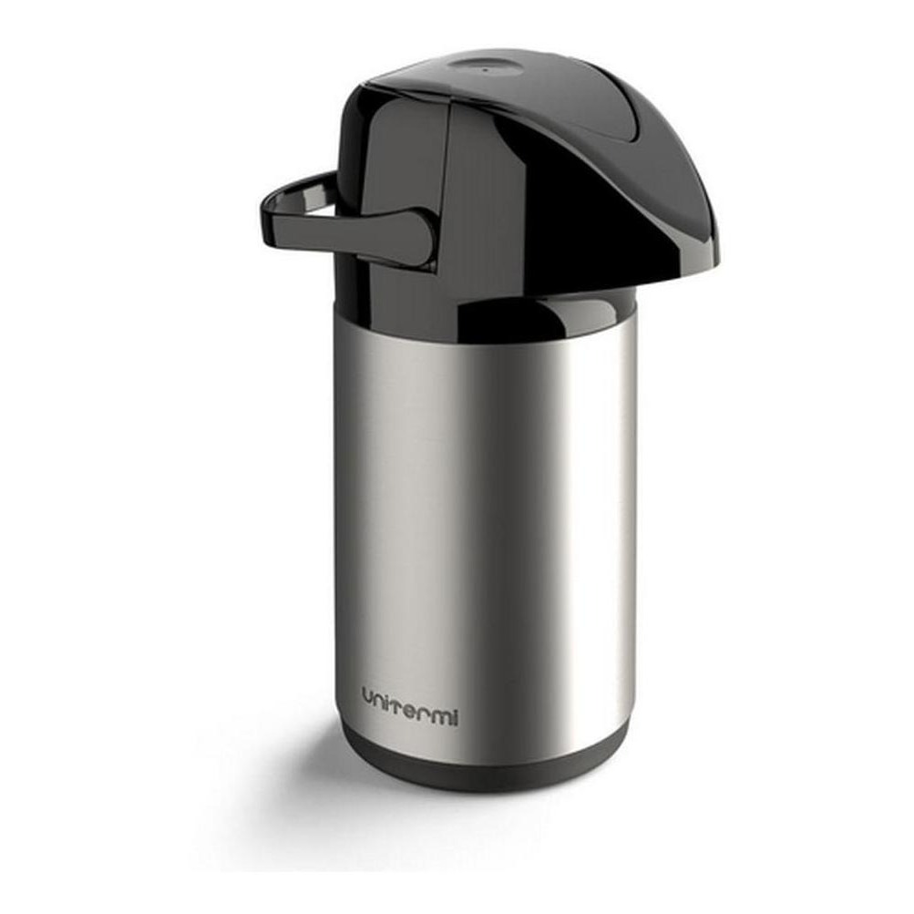 Garrafa Térmica Pressão 600Ml Verona Inox Unitermi para Café