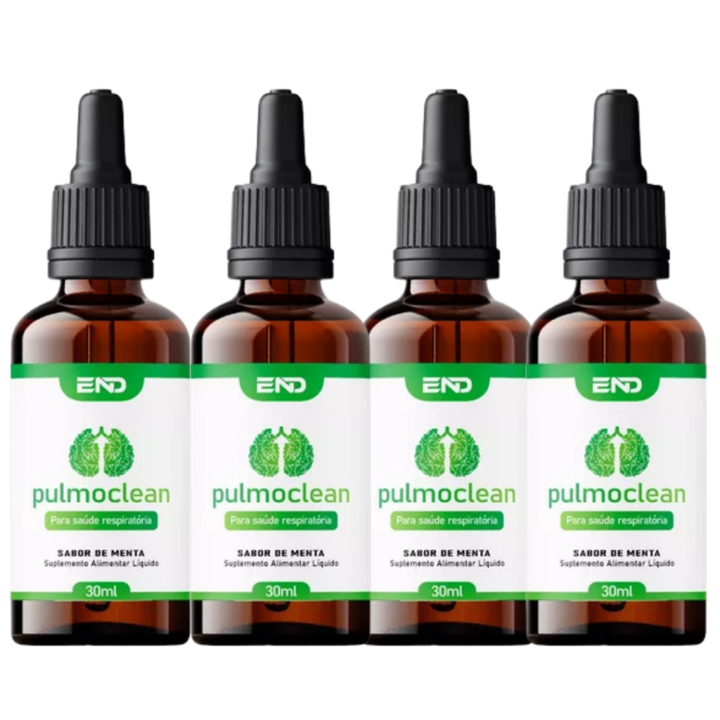 Pulmoclean 4 Unidade 30ml Original | Shopee Brasil