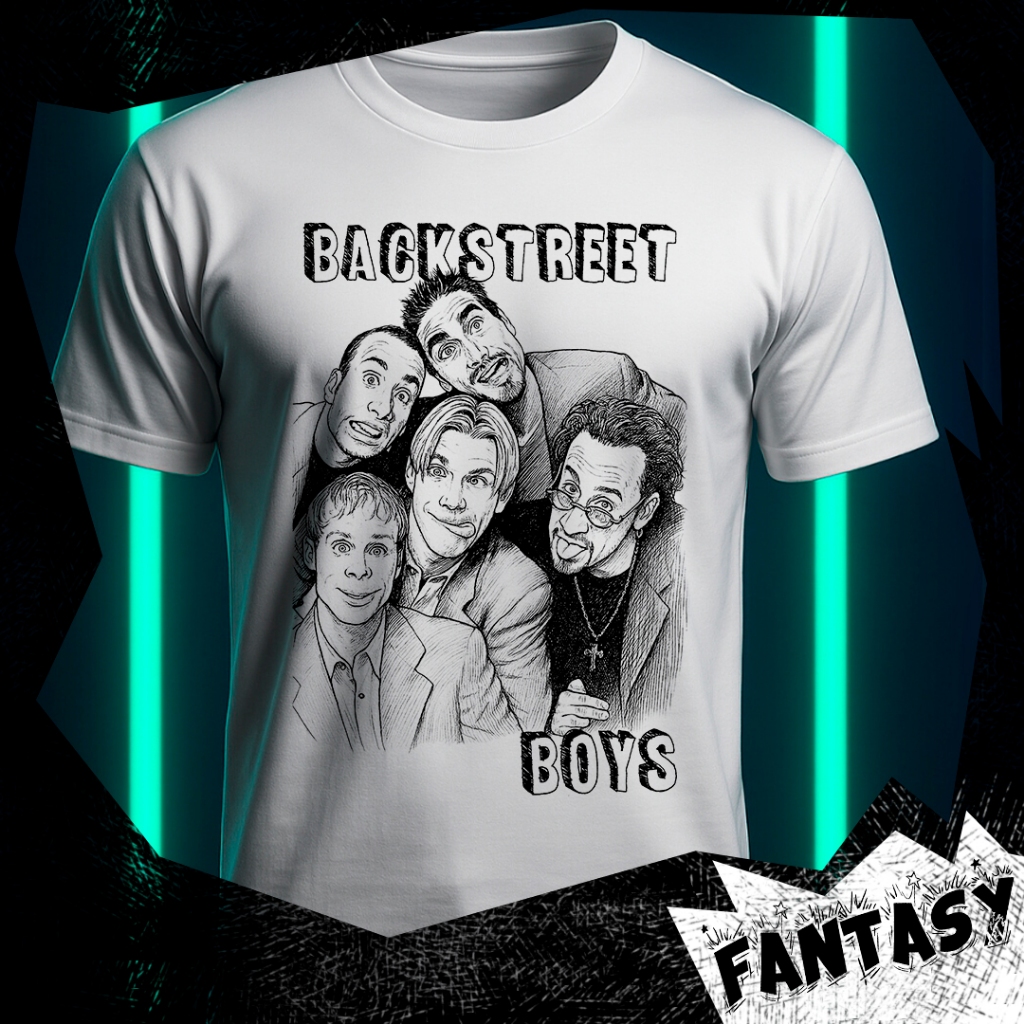 Camiseta Backstreet boys | Fantasy Art | Shopee Brasil