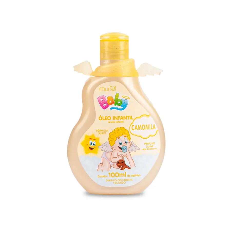 Óleo Corporal Baby Muriel Camomila 100ml