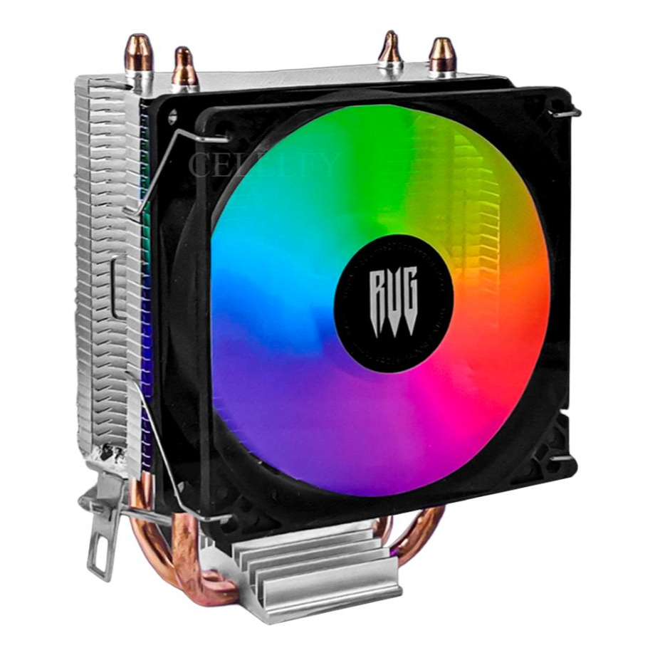 Cooler para processador Multi Intel 775 I7/i5/i3 Lga115x Core2 LED