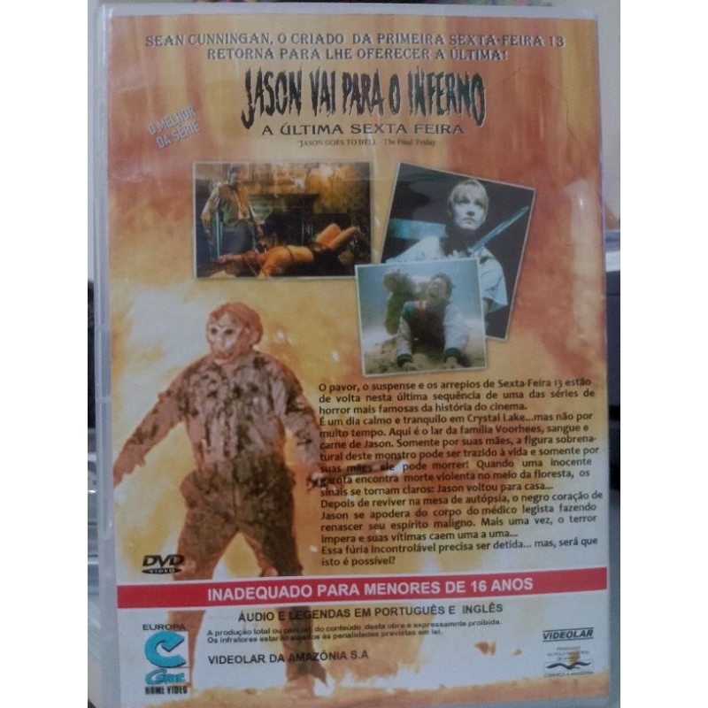 DVD's SEXTA-FEIRA 13 (Parte 7,8 & 9) | Shopee Brasil