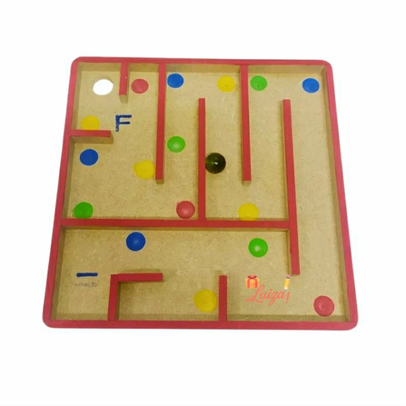 Labirinto de Madeira Pedagógico