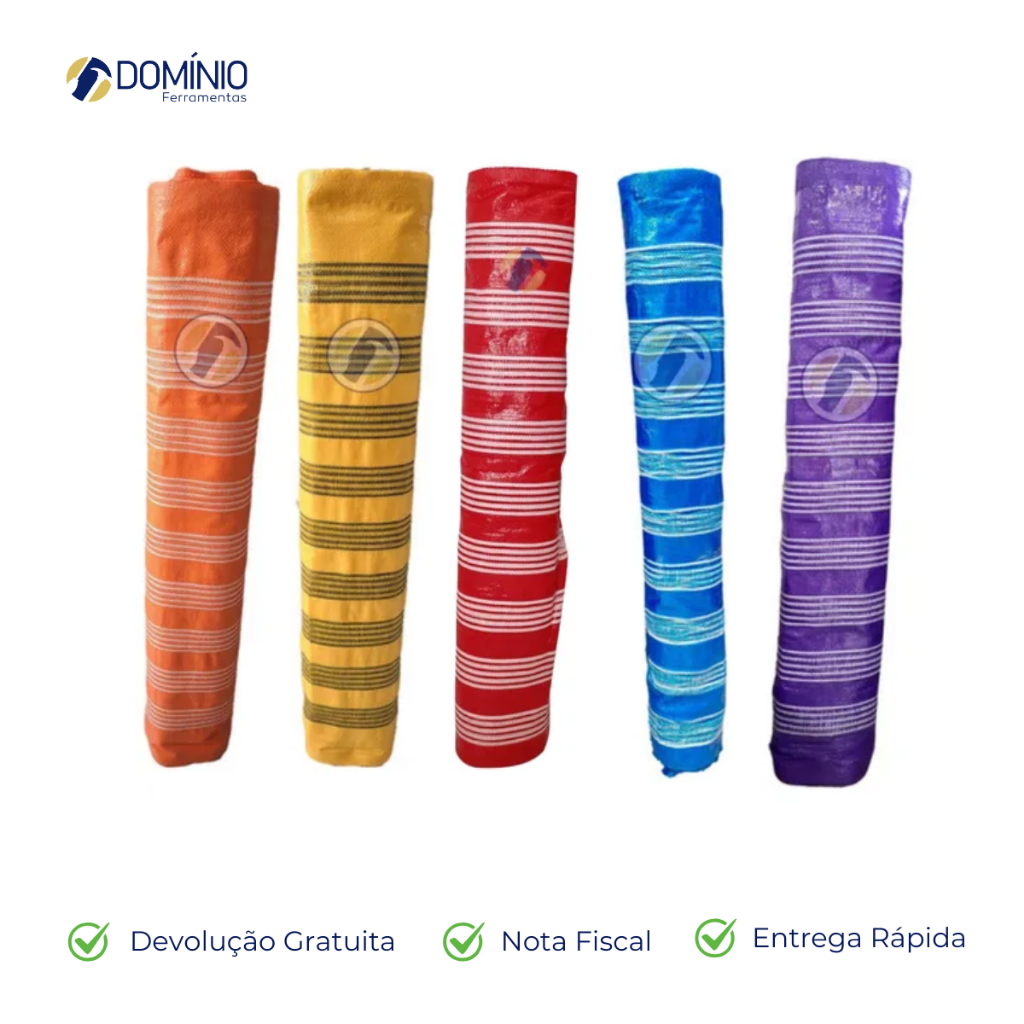 Tela Sinalização Tapume Varias Cores 1,20x50m para Obras | Shopee Brasil