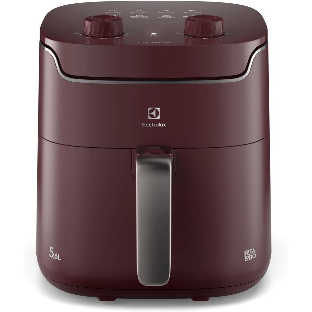Fritadeira Air Fryer Electrolux 5,6 Litros Sem Óleo EAF41 Rita Lobo ...
