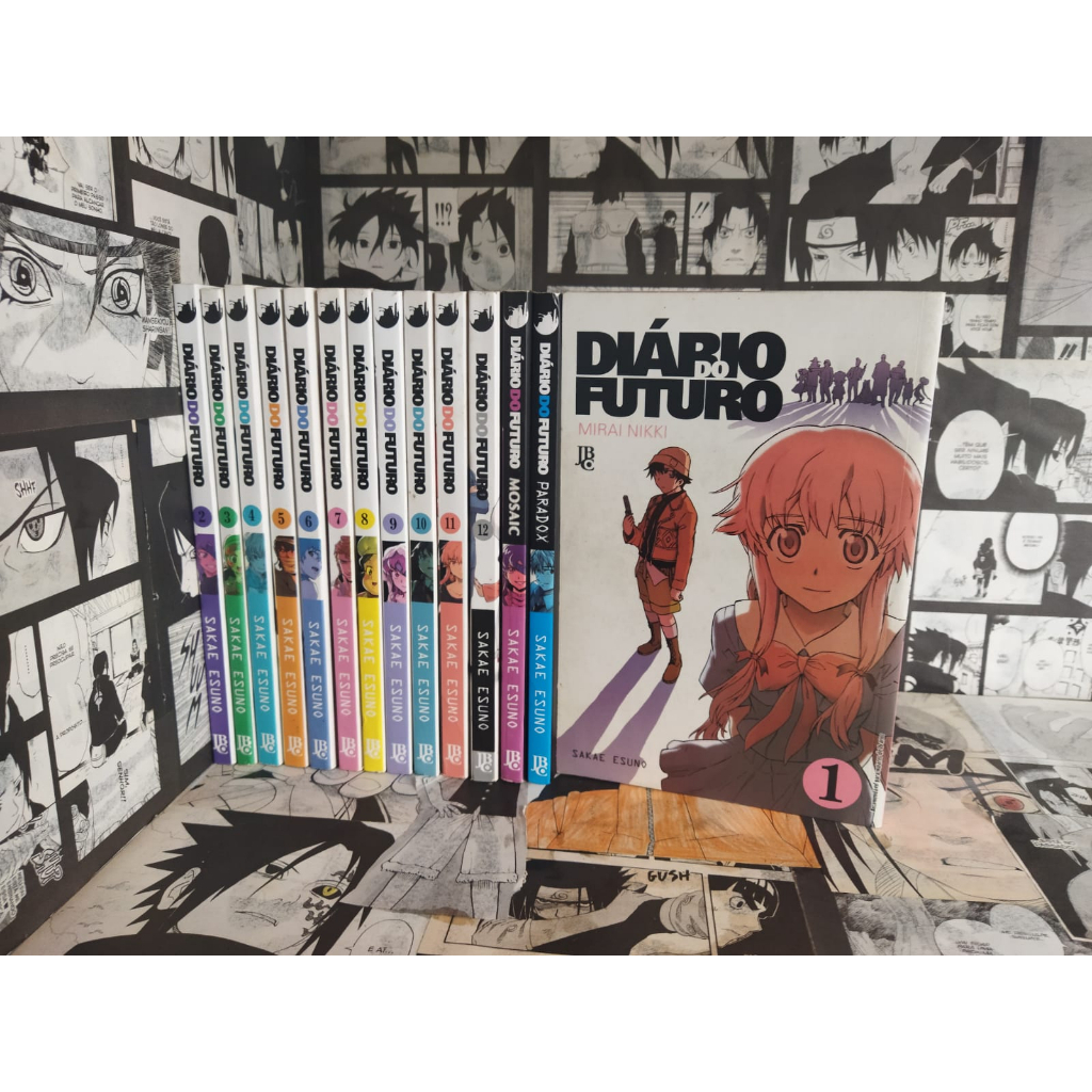 Coleção completa MIRAI NIKKI Diario do Futuro jbc - Melhora o Preço