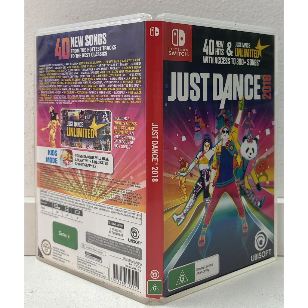 Just Dance 2018 - Switch Mídia Física | Shopee Brasil