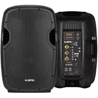 Caixa Ativa De 15 Polegadas 500w Rms Ksr Pro K815 Bluetooth