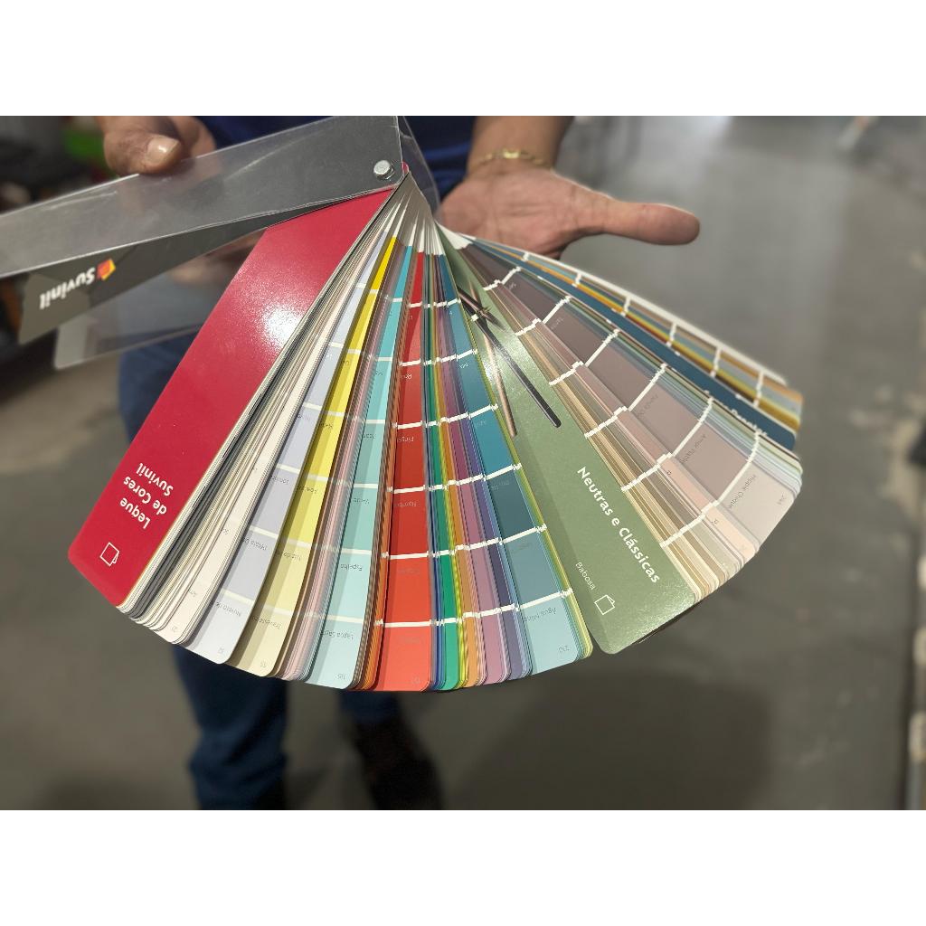 Leque de Cores Suvinil Original - Catálogo Atualizado LANÇAMENTO NOVO ...