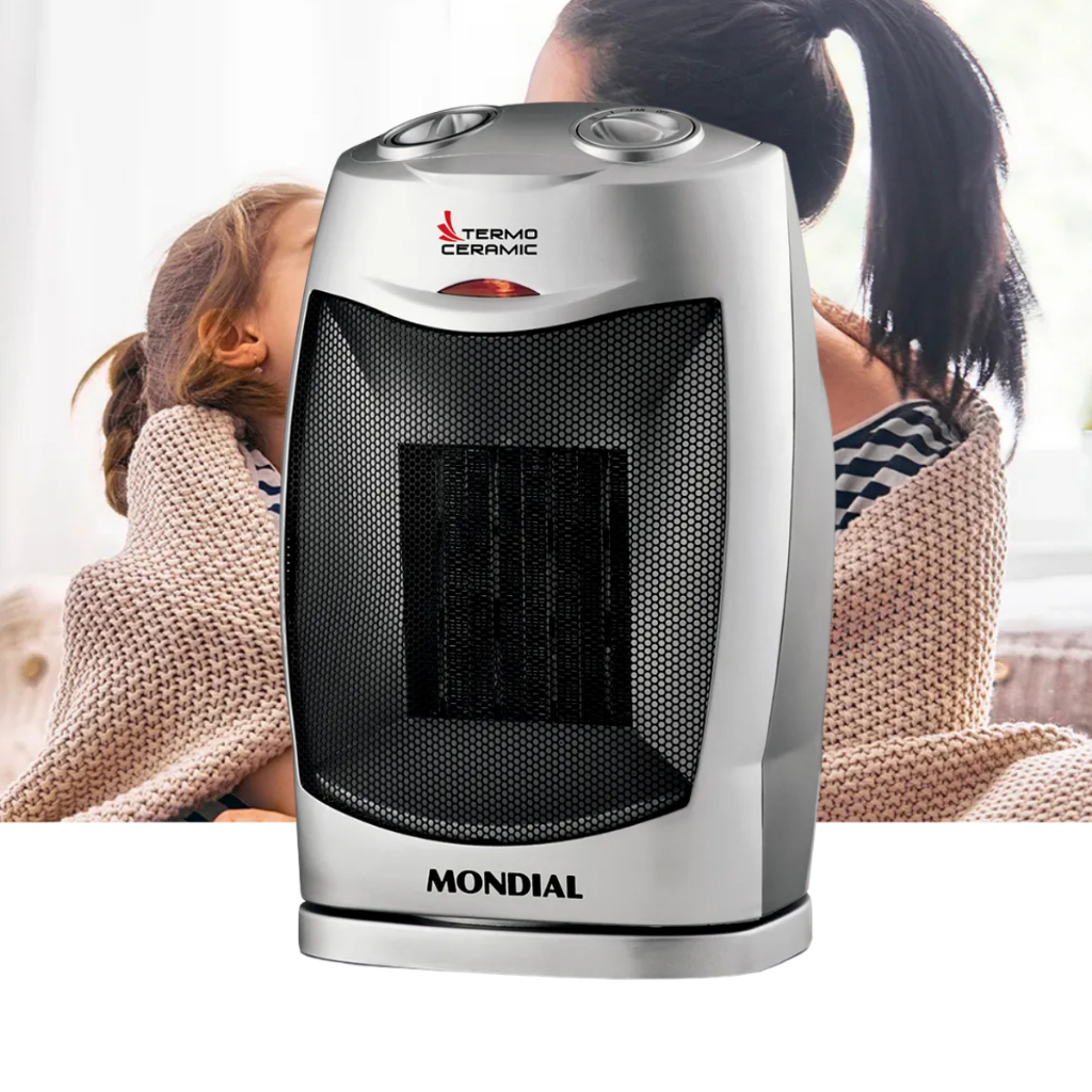 Aquecedor Termo Ceramica Mondial 1500w Portátil Aqueça Casa - 220V ...