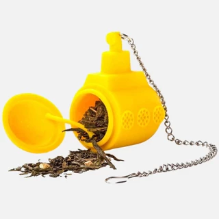 INFUSOR DE CHÁ SUBMARINO AMARELO