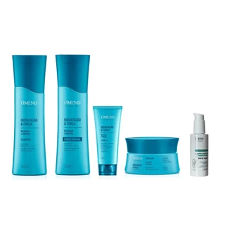 Amend Expertise Kit Hidratação e Força com 4 produtos + Renovador Capilar 90g em Oferta na Shopee